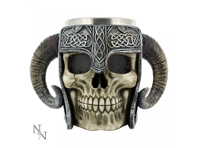 Nemesis Now - Skulls - Viking Skull Tankard 19cm