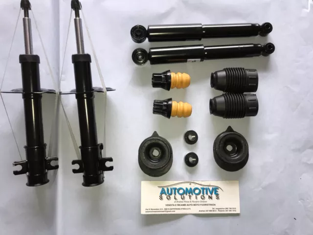 Fiat Panda 169 Solo Modello 4X4  Kit 4 Ammortizzatori + Supporti Amm + Tamponi