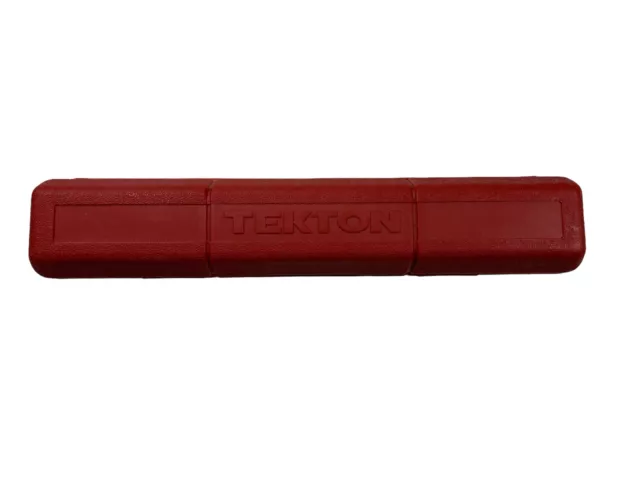 TEKTON 24330 3/8-Inch Drive Click Torque Wrench, 10-80 Feet Pound with Case 2