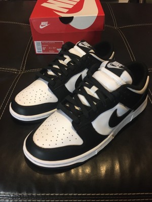 NIKE DUNK LOW Retro White Black Panda 2022 DD1391-100 Mens Size 8.5 Â£148.59 - PicClick UK