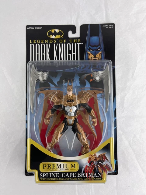 Spline Cape Batman Legends Of The Dark Knight Figure 1996 Kenner NEW Sealed Card