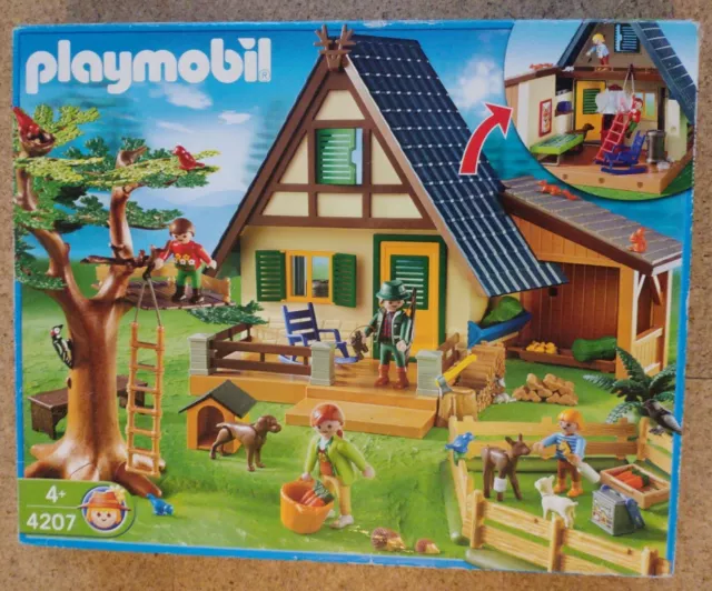 Playmobil Forsthaus 4207, vollständig in OVP in gutem Zustand