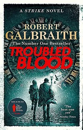 Troubled Sangre: Ganador De Crímen y Thrillers British Libro De Del Año Premio