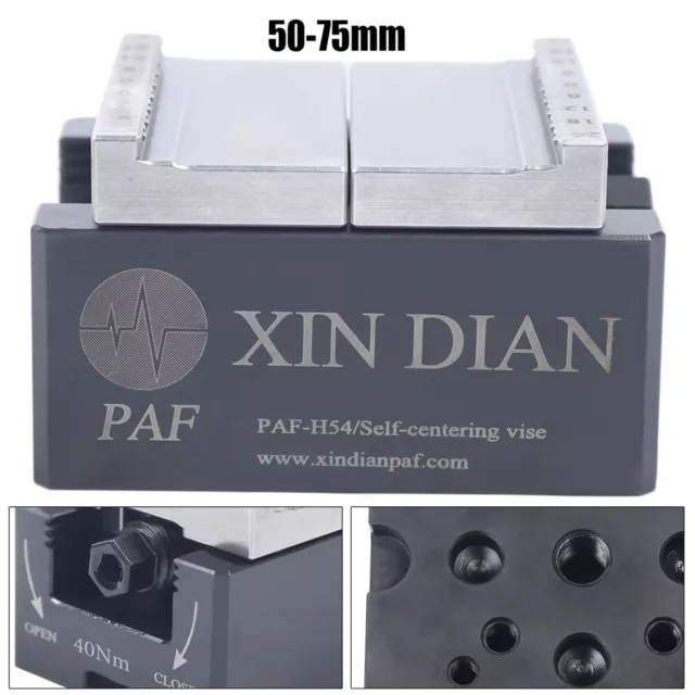 8-55 50-75mm CNC Self-centering Vise  Electrode Fixture Machining Vises Tool