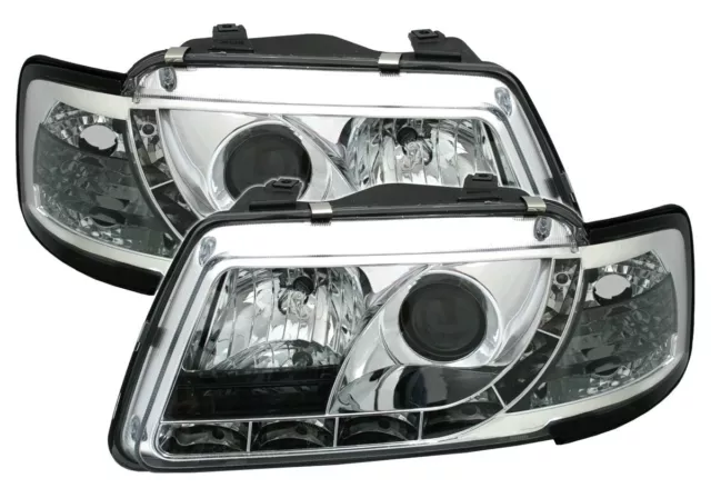 NOU Faruri cu LED DRL Căutare pentru pour AUDI A3 8L 96-00 de vară crom FR LPAU2