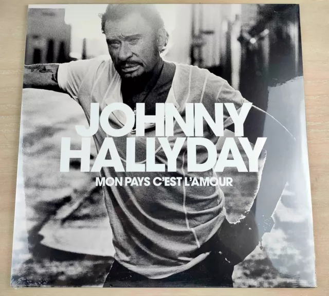 NEUF - Mon Pays c'est l'Amour de Johnny Hallyday (Vinyle, 2018, 30 cm, Warner)