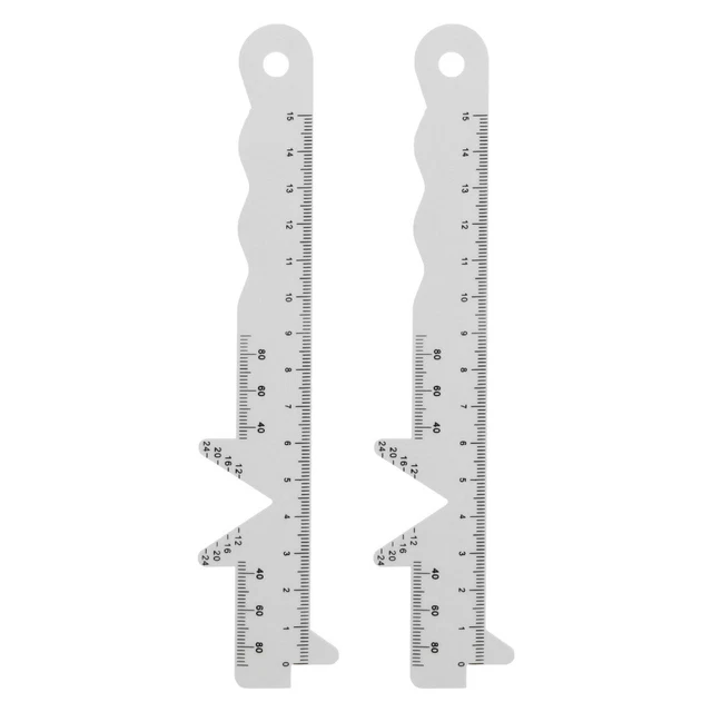 2 PCS PUPIL Distance Ruler Student Optical Measuring Pupillometer £4.58 ...