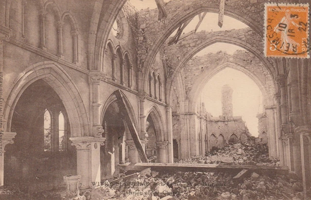 CPA 51 WITRY les REIMS L'Eglise (Intérieur)