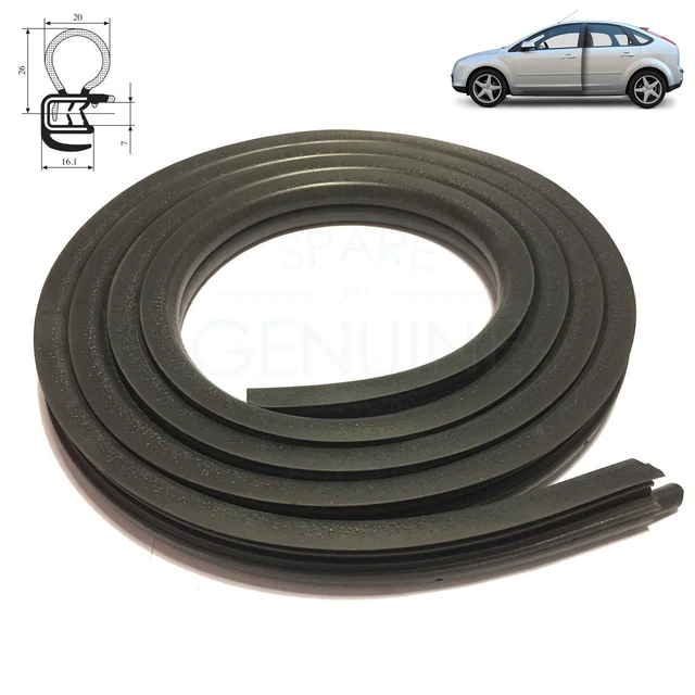 FORD FOCUS MK2 20042011 Front Door Weatherstrip Rubber Seal, 6M51