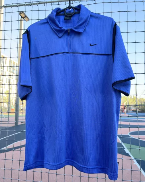 Vintage 90's Nike Court Agassi mens tennis shirt Size M