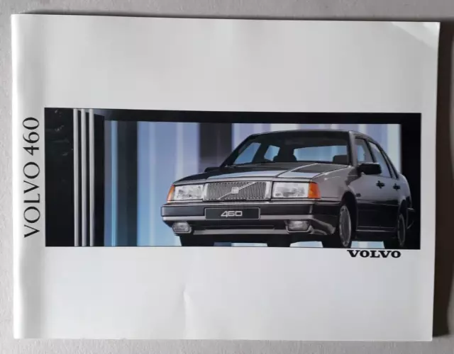 Volvo 460 Saloon Brochure 1990 - GL GLE Turbo