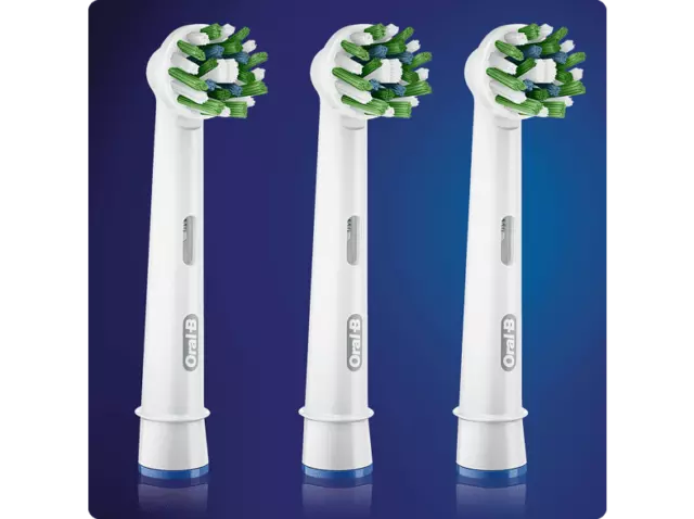 ORAL-B CrossAction 3 Stück Aufsteckbürste - NEU&OVP