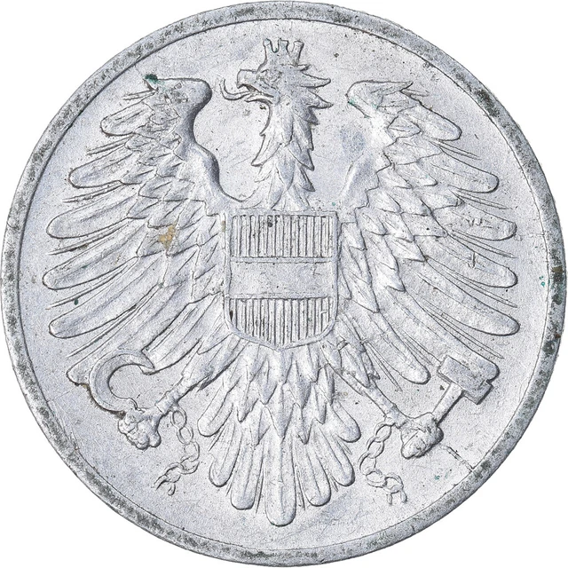 [#741957] Coin, Austria, 2 Groschen, 1965, EF, Aluminum, KM:2876