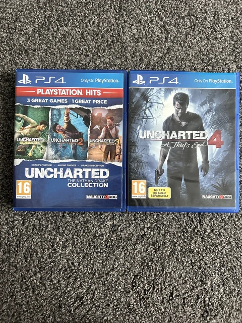 Uncharted The Nathan Drake Collection PS4 + Uncharted 4 A Thiefs End PS4