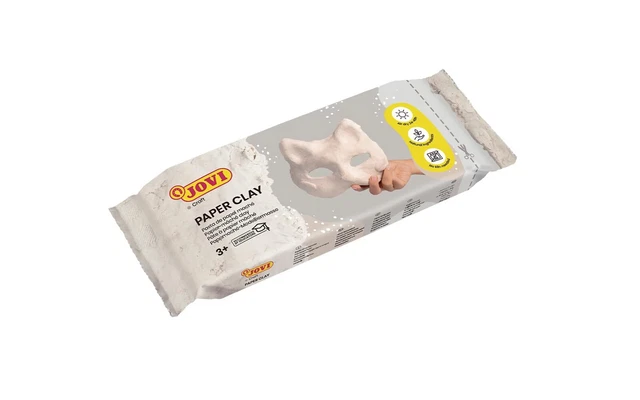 Jovi - Paper Clay PatMache Paste, 680g, pâte à modeler facile et prête