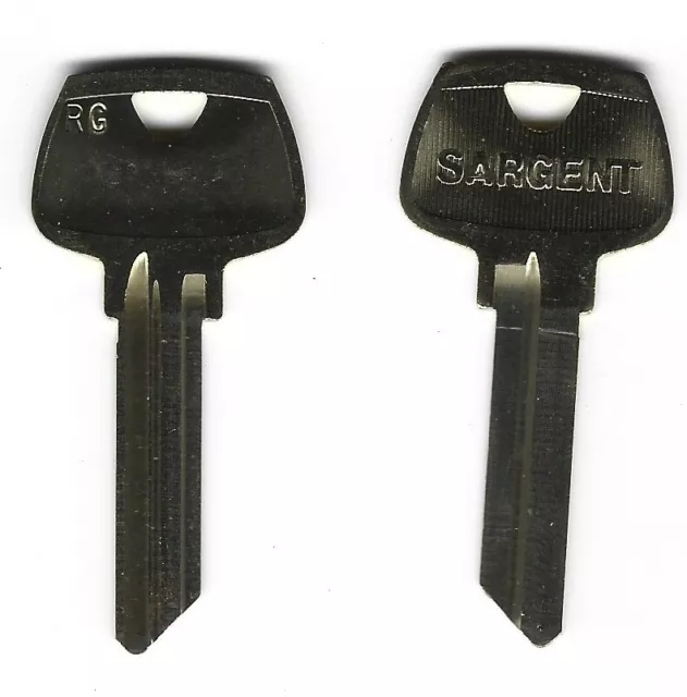 Original  Sargent 6275RG 5 Pin Uncut Key Blank same as  Ilco 01007RG