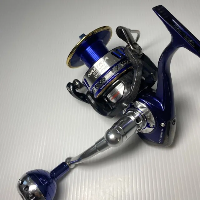 Daiwa 14 Saltiga 5500H Expedition /fishing /Reel /scratches and stains