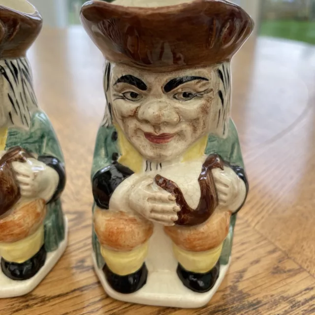 Pair Keele St-pottery Toby Jug 3