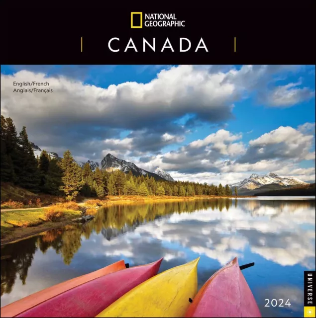 Universe National Geographic: Canada 2024 12 x 12 Wall Calendar w