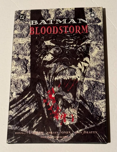 Batman Bloodstorm HC Hardcover DC Comics Kelley Jones Joker  free shipping