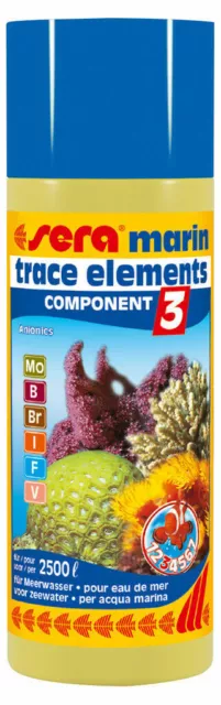 Sera Marin Composant 3 Trace Éléments Anionics, 250 ML