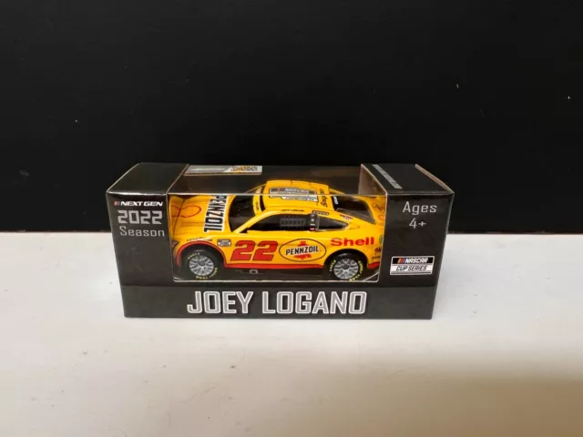 Joey Logano 2022 Shell-Pennzoil  #22 Mustang 1/64 NASCAR CHAMPION