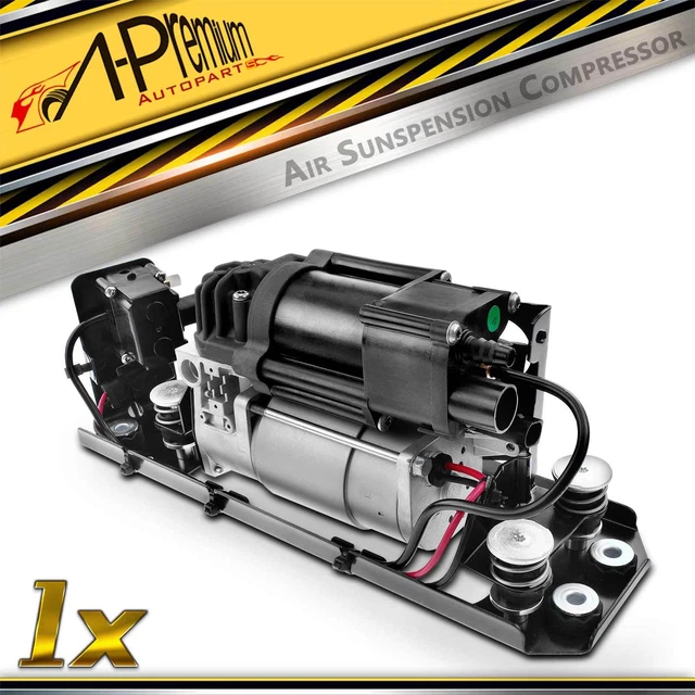 AIR SUSPENSION COMPRESSOR W/ Solenoid for BMW F07 F11 520d 530d 535i ...