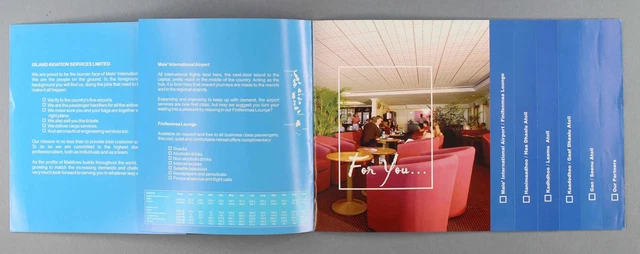 Island Aviation Services Maldives Airline Brochure 3