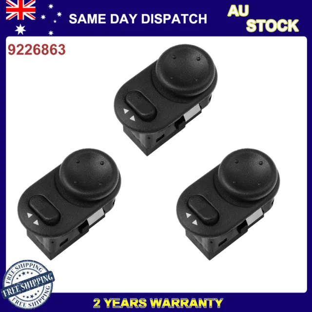 3X Mirror Control Switch For Holden Commodore Sedan Wagon UTE VX VY VZ VU WH WK