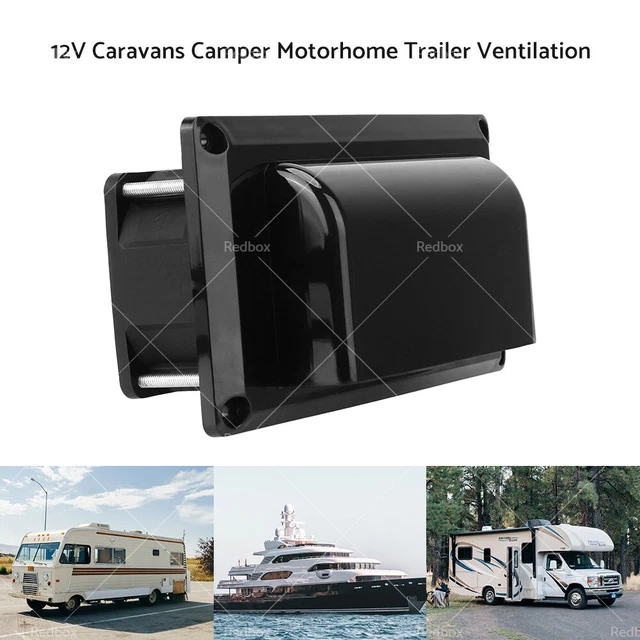 12V RV Roof Vent Exhaust Fan - Quiet, Energy-Saving Ventilation For Motorhomes, Trailers & Vans