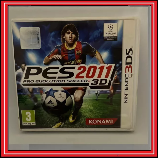 PES 2011 Pro Evolution Soccer 3D per Nintendo 3DS Italiano Giochi ITA Konami