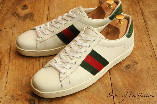 Gucci ace crocodile on sale