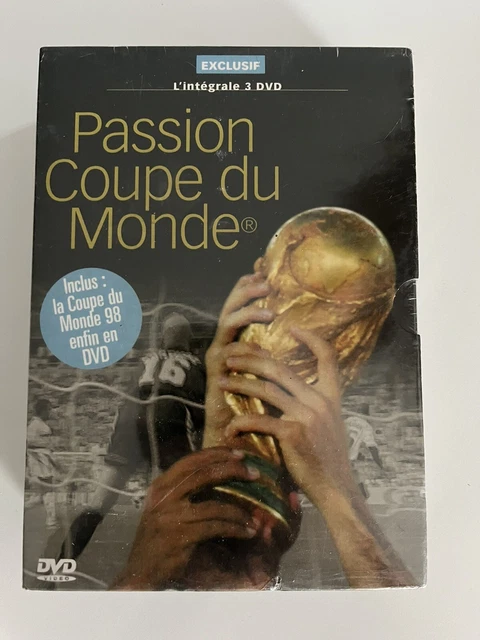 Coffret DVD  : Passion Coupe du Monde (inclus La Coupe du Monde 1998  . Neuf