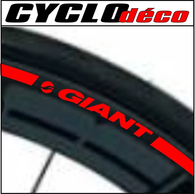 LISERET JANTE VELO stickers autocollant GIANT CINTAS RIM STRIPES 40