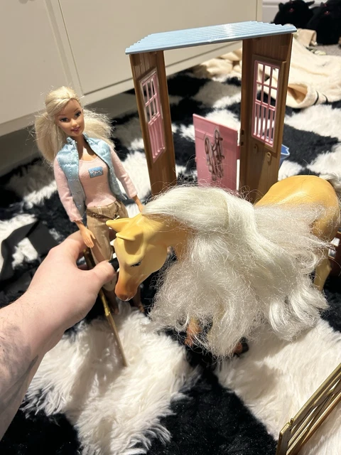 Barbie #12456 Mattel équitation boite d'origine vintage années 90