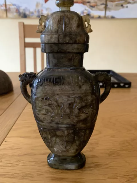 Antique Chinese Hard stone Vase