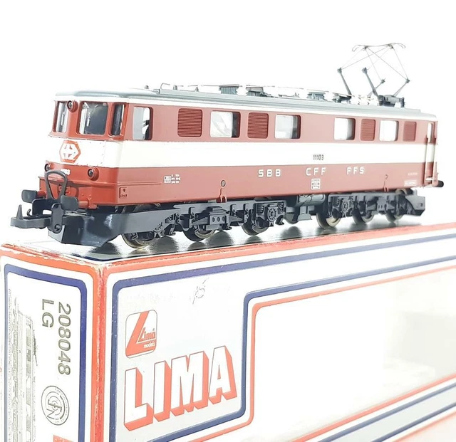 Locomotive électrique HO Lima - SBB CFF FFS 11103 - 208048 LG - Occasion Italie