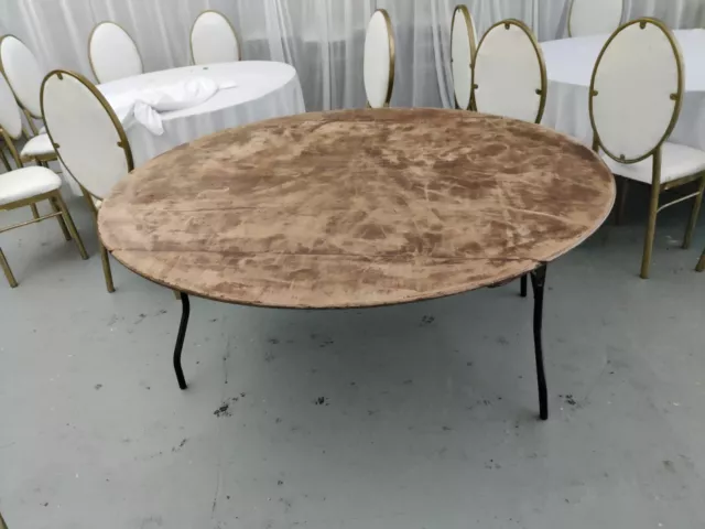 5ft 6" Round Banquet Table
