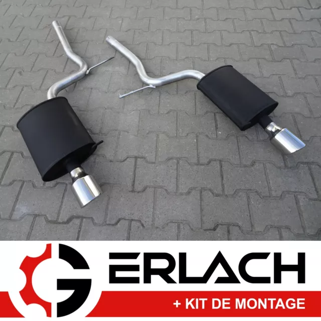 Echappement silencieux pour Audi A4 B7 2.0 TFSI 3.0 3.2 FSI quattro 7944