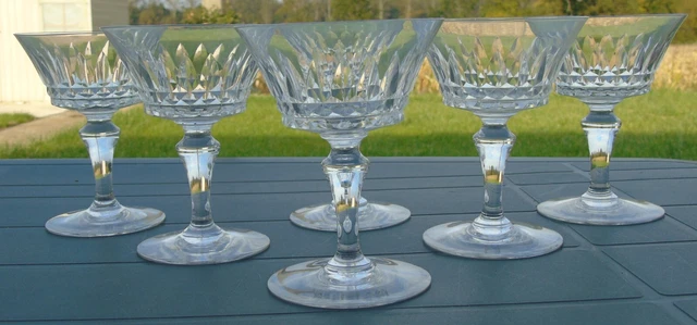 Six verres à eau n°2 Briançon en Daum