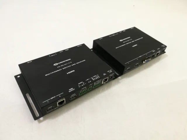 Crestron HD-RX-201 C-E Multi Format Switch & Receiver HD-TX-301 C-E Transmitter