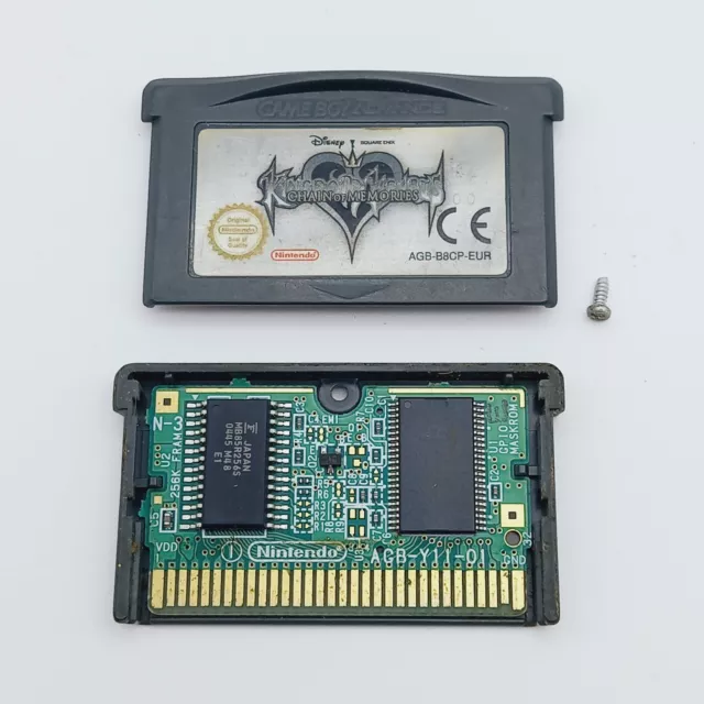 Gba Kingdom Hearts Chain Of Memories Pal Europe Nintendo Gameboy Advance