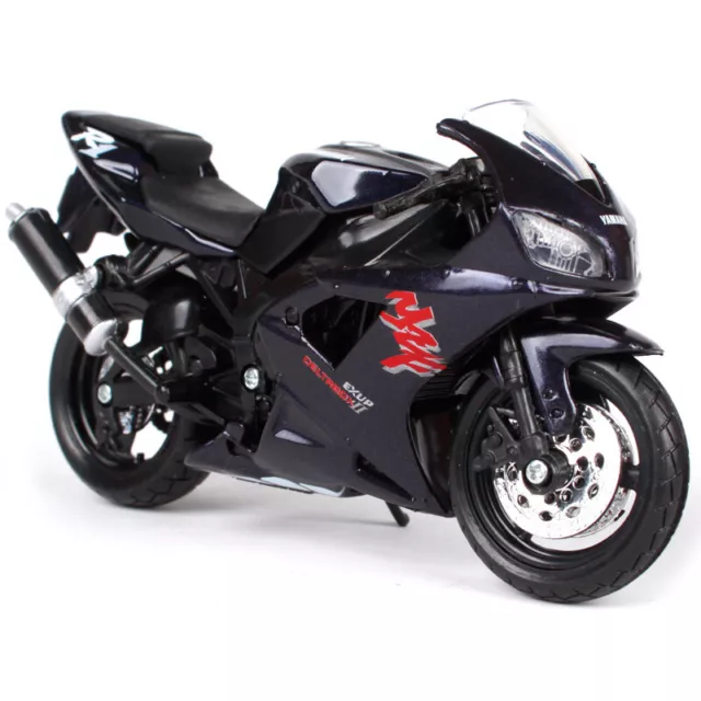 1:18 Yamaha YZF-R1 modelo de motocicleta diecast juguete para niños niños niños regalo