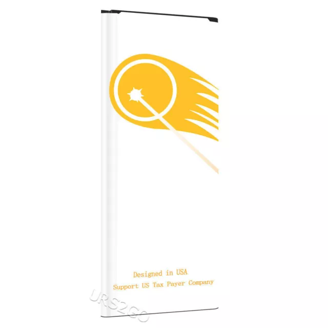 URS2GO 7220mAh Extended Slim Battery for Samsung Galaxy Note 4 IV SM-N910 Phone