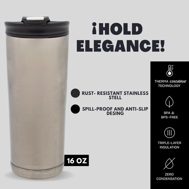 Thermos Stainless Steel Insulated Tumbler Coffee Travel Mug Cup Tea King 16oz 2