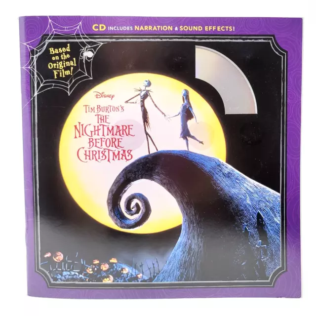 TIM BURTONS THE Nightmare Before Christmas ReadAlong Story Soft Book