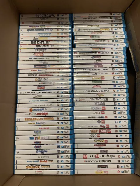 Nintendo Wii U Games You Pick & Choose Video Games Lot