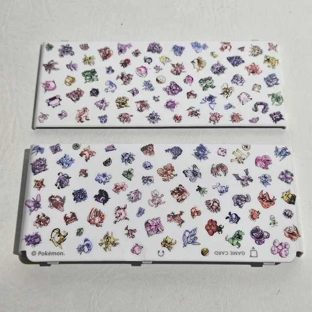 NEW NINTENDO 3DS Kisekae Cover Pokemon Sprites Face Plates