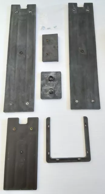 Zipper Gleitplatten Platten Führungsplatten für Zipper ZI-HS 10T Holzspalter
