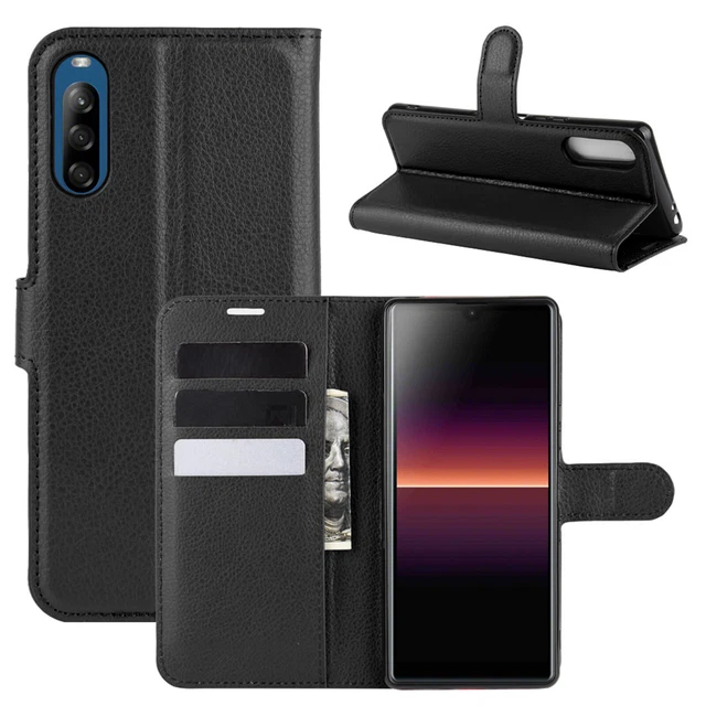Étui pour Téléphone Portable Sony Xperia Housse Portefeuille à Clapet Coque Neuf